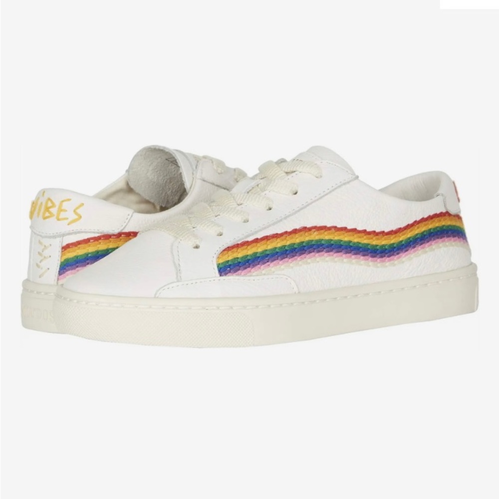 Soludos rainbow/sunset sneakers